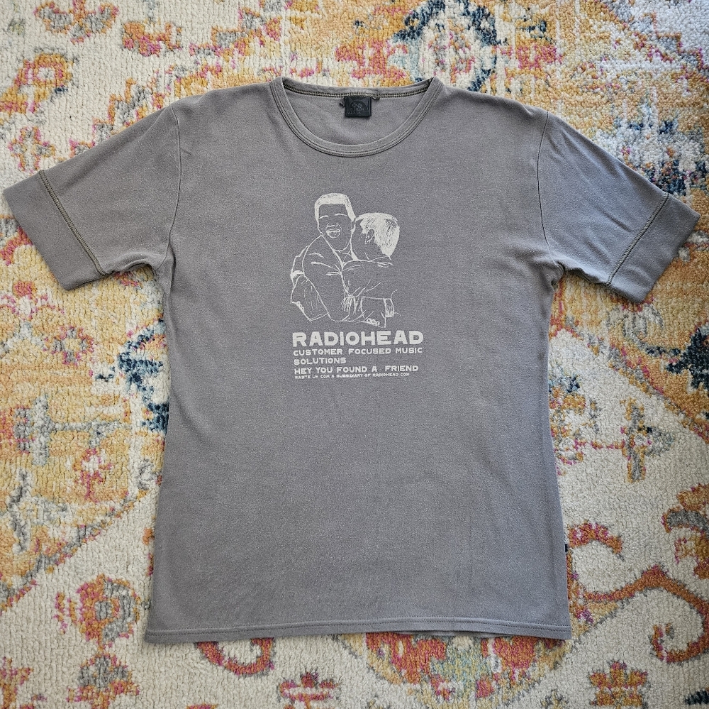 Vintage W.A.S.T.E. Radiohead T-Shirt - Size Large (Unisex)